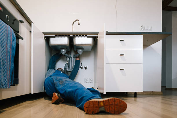 Professional Plumbing technician working in Neshanic Station, NJ